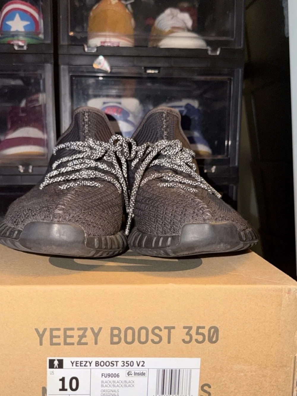 Yeezy Boost 350 V2 Black/Reflective Men’s Sneakers